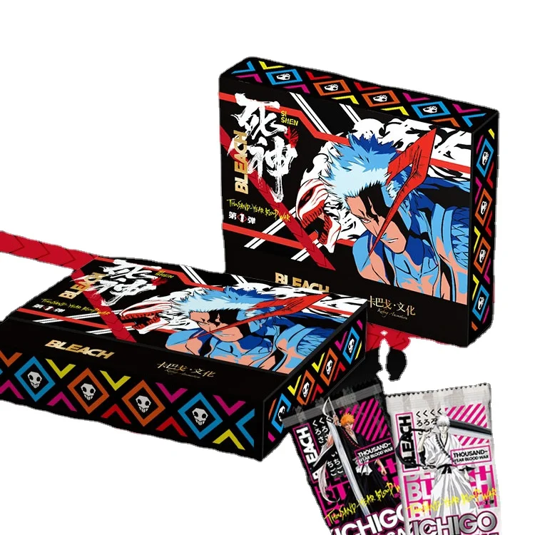 Wholesale Game Thickened Card Bleach Anime Collection Cards For Gifts