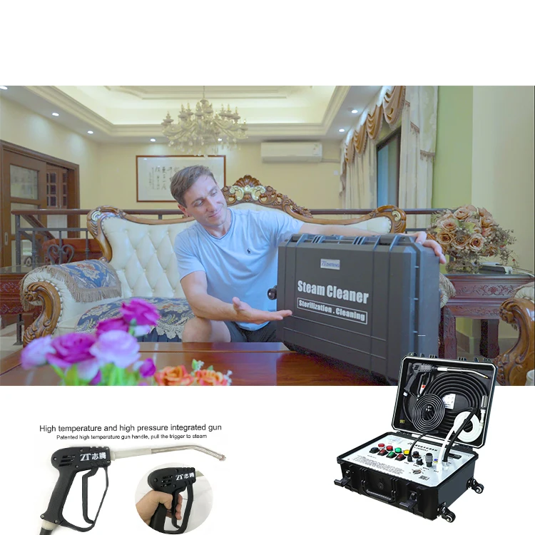 Multifunctional air conditioner cleaning machine high pressure cleaner with high temperature steam