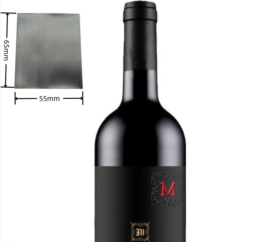 Factory custom PET/PVC plastic shrink film printed label shrink sleeve logo sticker can bottle packaging shrink label