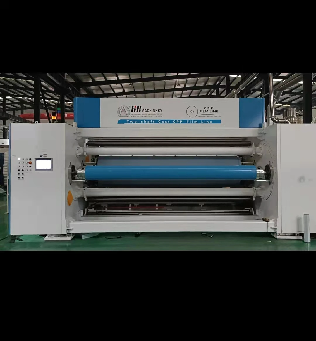 China HB CPP transparent Co-Extrusion Cast Film Machine CPP Extrusion Line