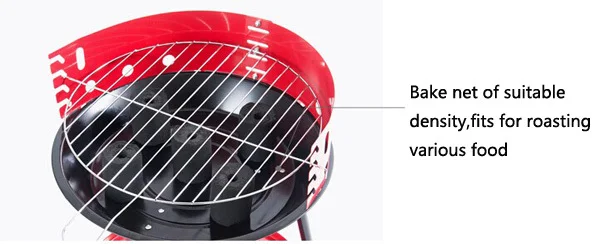 Outdoor Portable Camping Picnic Garden Field Argentine Round Bbq Grill Plate Portable Bbq Grill