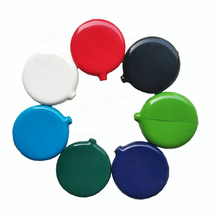 Amazon Top Seller Eco-friendly Mini Silicone Round Coin Purses Keychain Customized Logo Printed Rubber PVC Coin Case