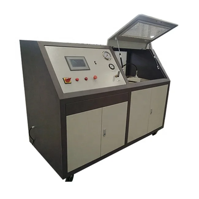 Automatic control pressure test pump bursting hydraulic hose test bench