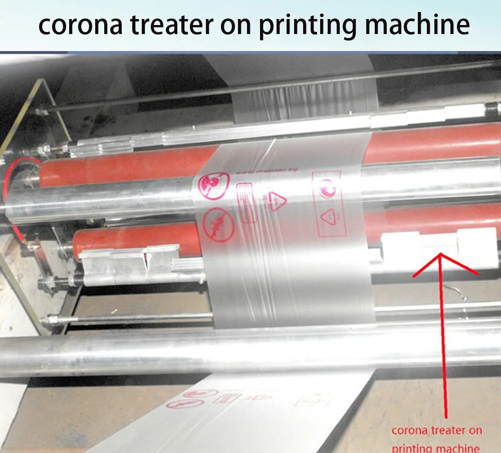 Surface electric static treatment  machine