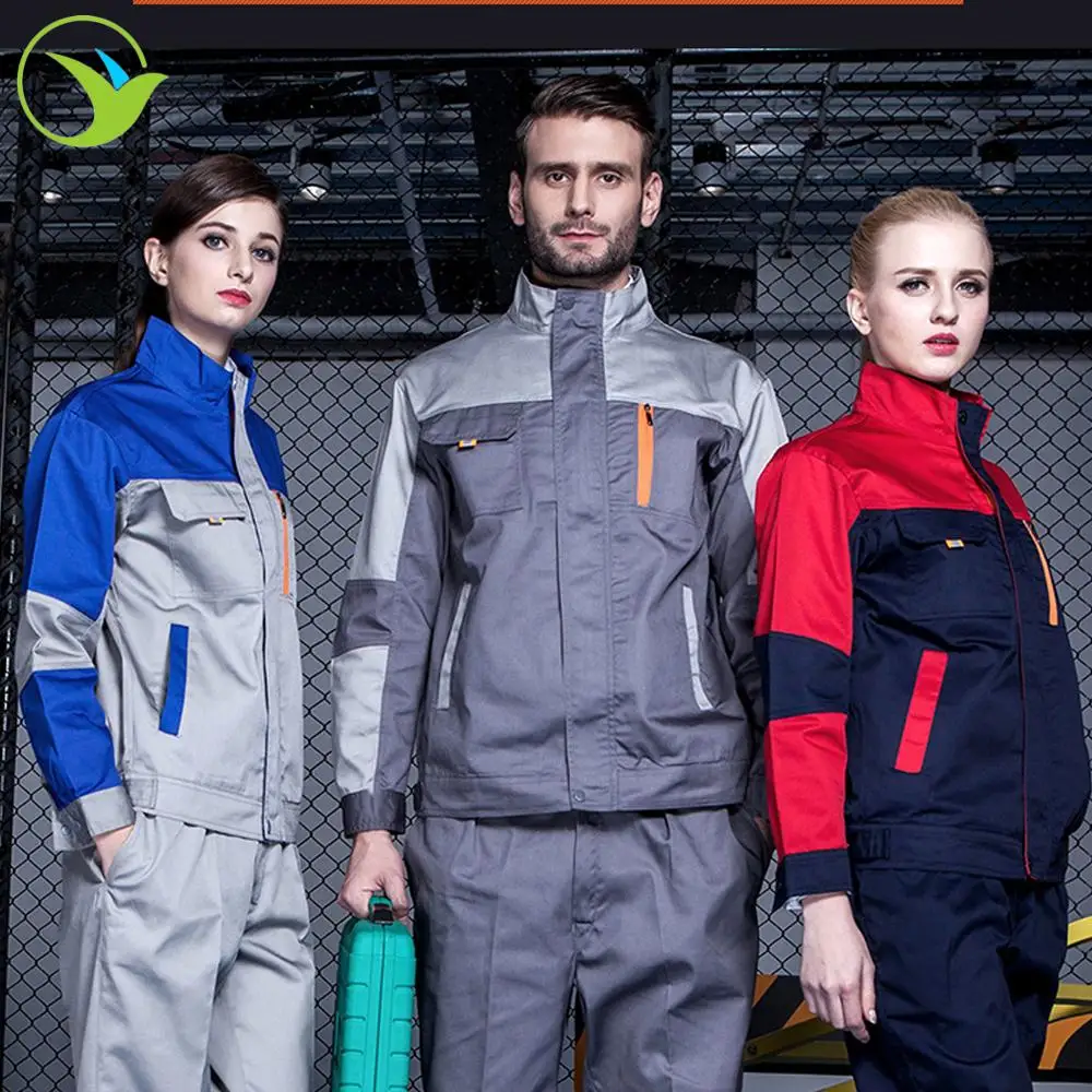 
Workwear industrial garments safety protective winter engineering uniforms work clothes for oil industry 