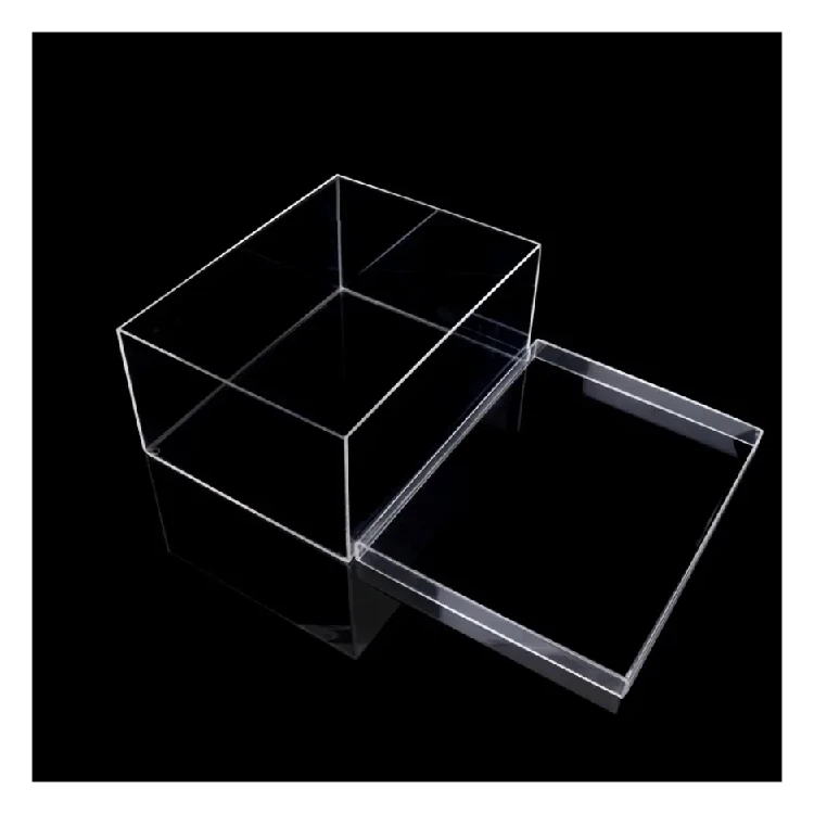 Acrylic Shoe Stand Display Rack for Shoes in Plexiglass Shoe Holder Clear Stackable Organizer Storage  Box
