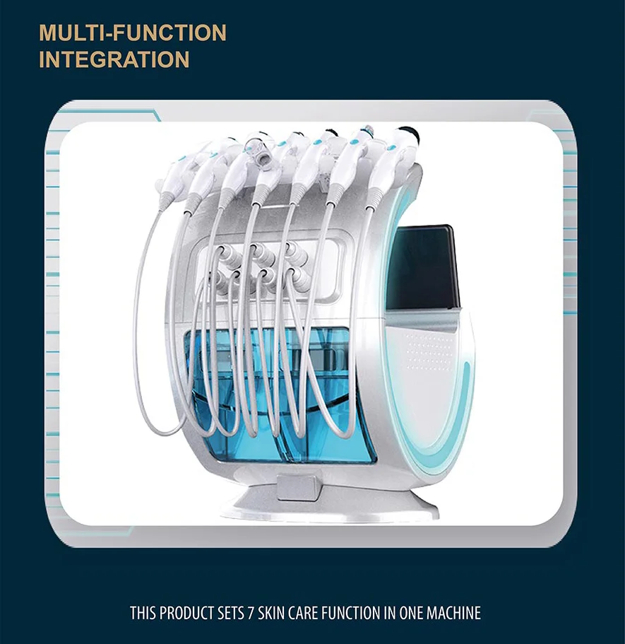 Ice Blue Hydrofacials Machine 2021 Skin Care Hydrodermabrasion Facial Machine Beauty Device 6 in 1 Hydro Facial Machine