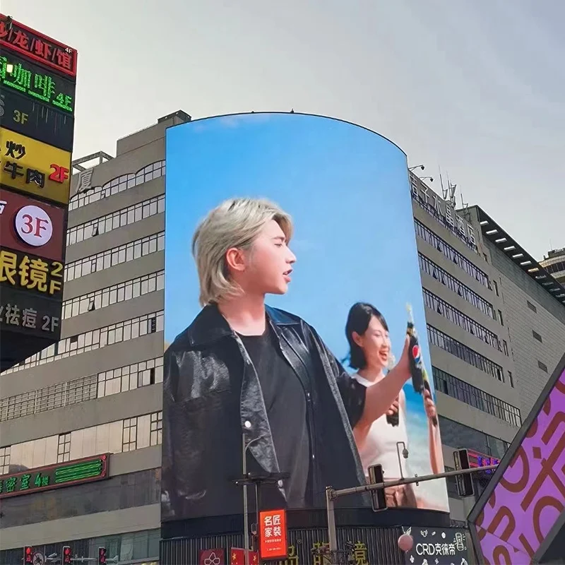 Custom Outdoor Indoor P2 P3 P4 P5 P6 P8 P10 Pantalla Led Display Panel Screen Video Wall Led Flexible Display Screen