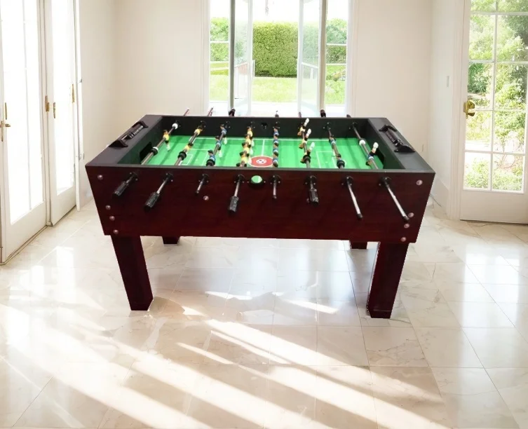 Neofuns Hot Selling Classic Coin Operated Foosball Game Table Indoor Recreational Hand Play Soccer Ball Table Kicker Table Game