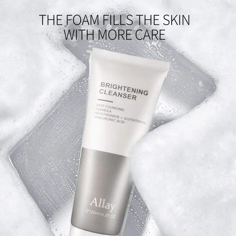 Частной марки Oem безмасляный Отбеливающее увлажняющее очищающее средство для лица против акне органические аминокислоты умывания всех типов