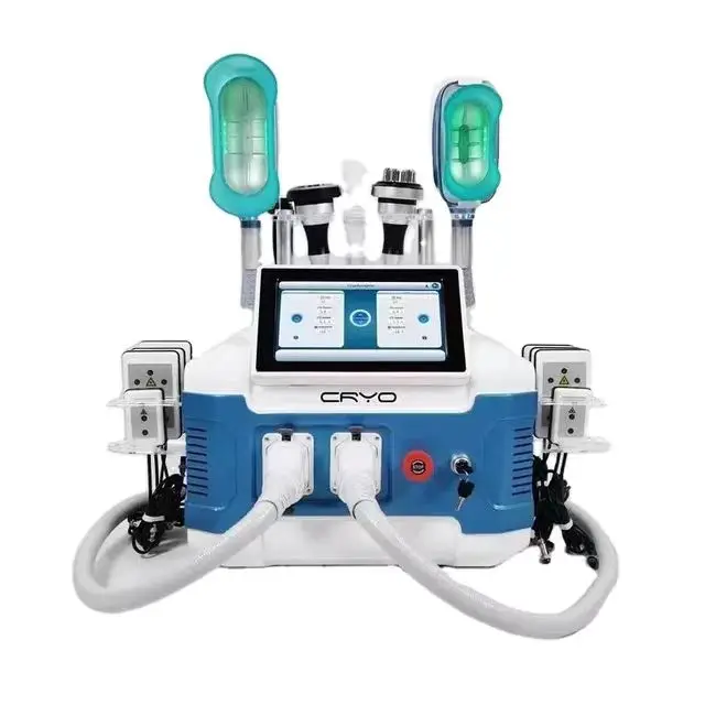 With Double Chin handle cryotherapy fat freezing 360 cryo machine