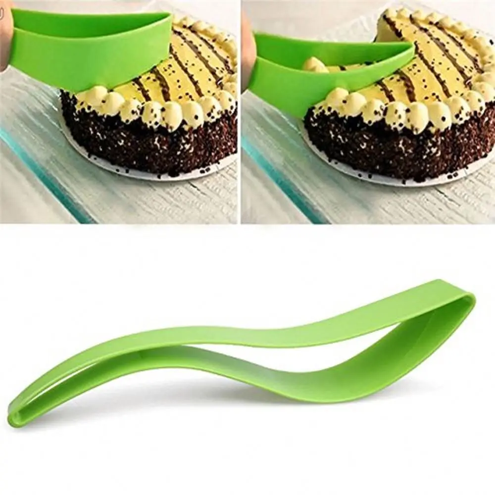Pie Cutters Small Cake Slice Kitchen Plastic Gadget Pancake Cutter Cake Pie Slicer Sheet Novel Practical Cooking Baking Tools