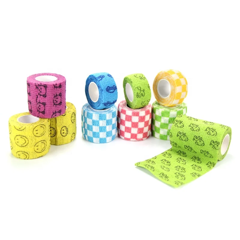 Горячие продукты сбывания сплоченной vetwrap эластичный флис лошадь Сплоченной Повязки обертывания ног