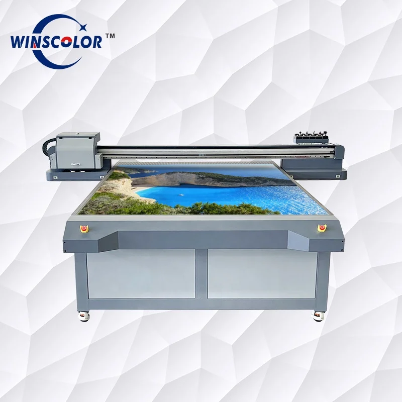 Industrial Large Format YC2030H Inkjet Flat Bed UV Printer for ceramic tile printing machine