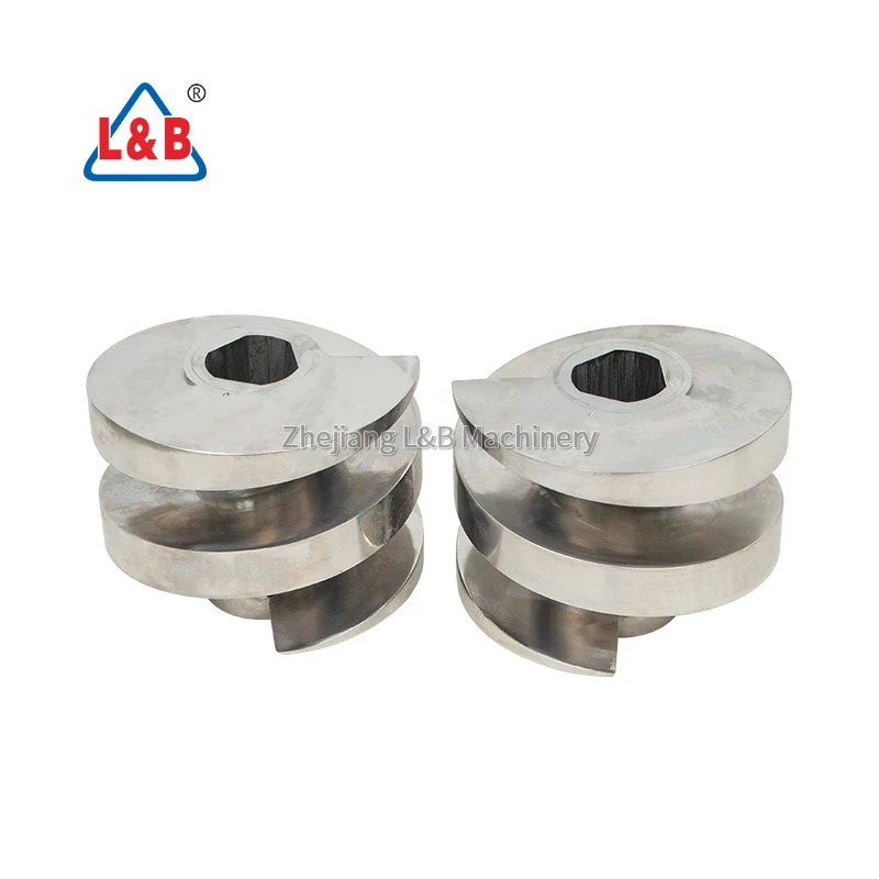 Zhejiang L &B Brand CE and ISO Certificated Stainless steel double screw pump mayonnaise molasses yogurt twin screw pump