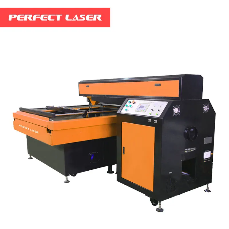 Perfect Laser High Precise Label Wood Cutter 300W 400W 600W CO2 Laser Die Board Cutting Machine For Advertising Industry