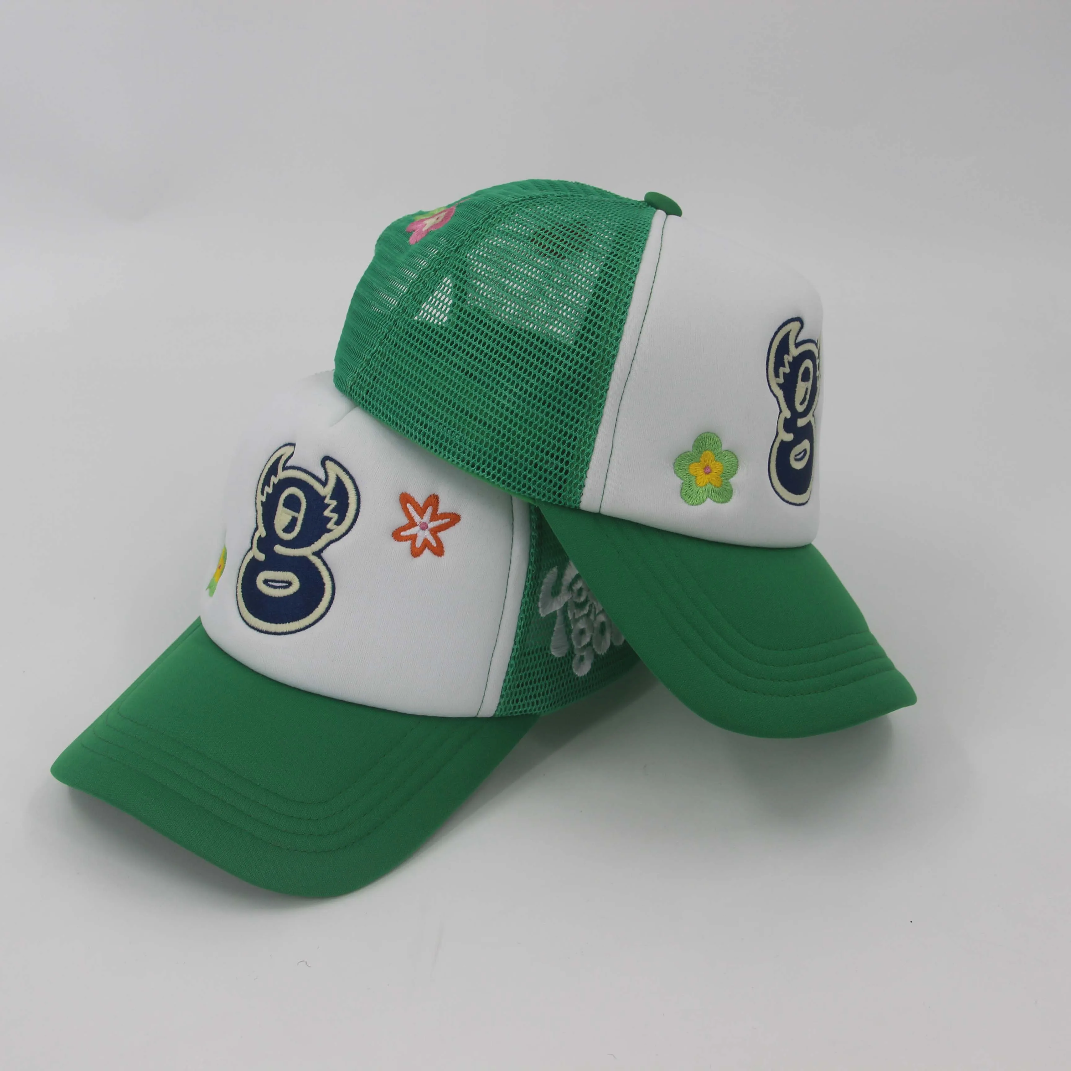 Embroidery  Logo Trucker Hat Factory Cheap Customize Trucker Caps Snapback Baseball Trucker Unisex Caps