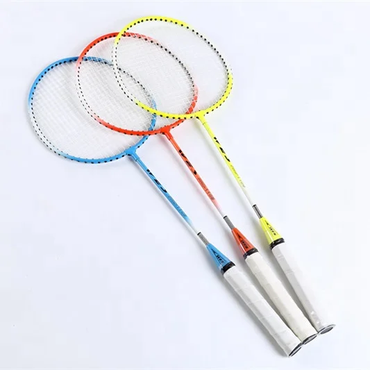 Cheap Price High Quality Steel Badminton Racket Set With Bag