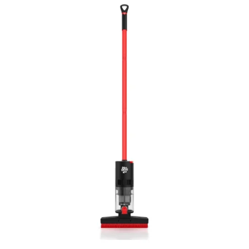 Broom Vac Cordless hard floor cleaner for sweeping and vacuuming, compact and lightweight,45000V, black