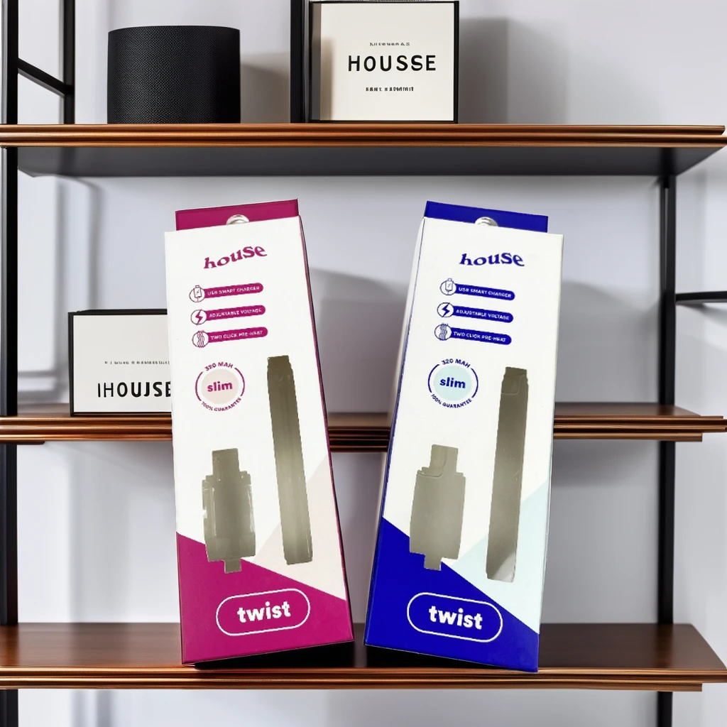 USA Packman Child-Proof 1ml & 2ml Magnetic Gift Boxes Rigid Cardboard Tubes for Muha Meds Child-Safe Packaging for Empty Carts