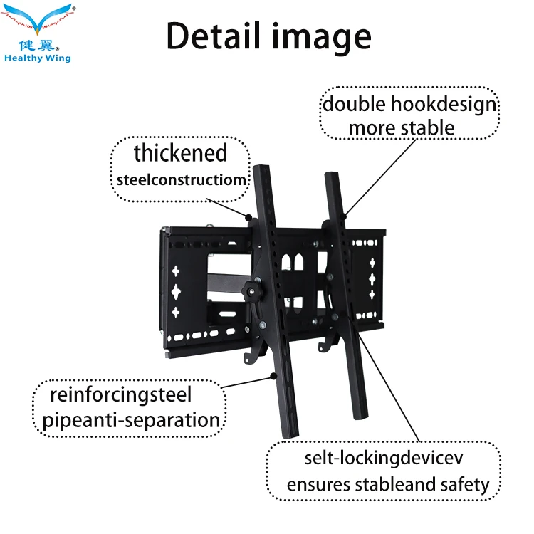 Fits 32 To 70 Inches Tv Support Wall Tv Mount Swivel Stand Mounting Dream Full Motion Tv Wall Mount