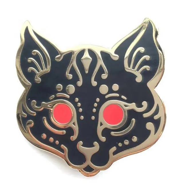 High-quality material, fine polishing process, high-quality hard enamel pin