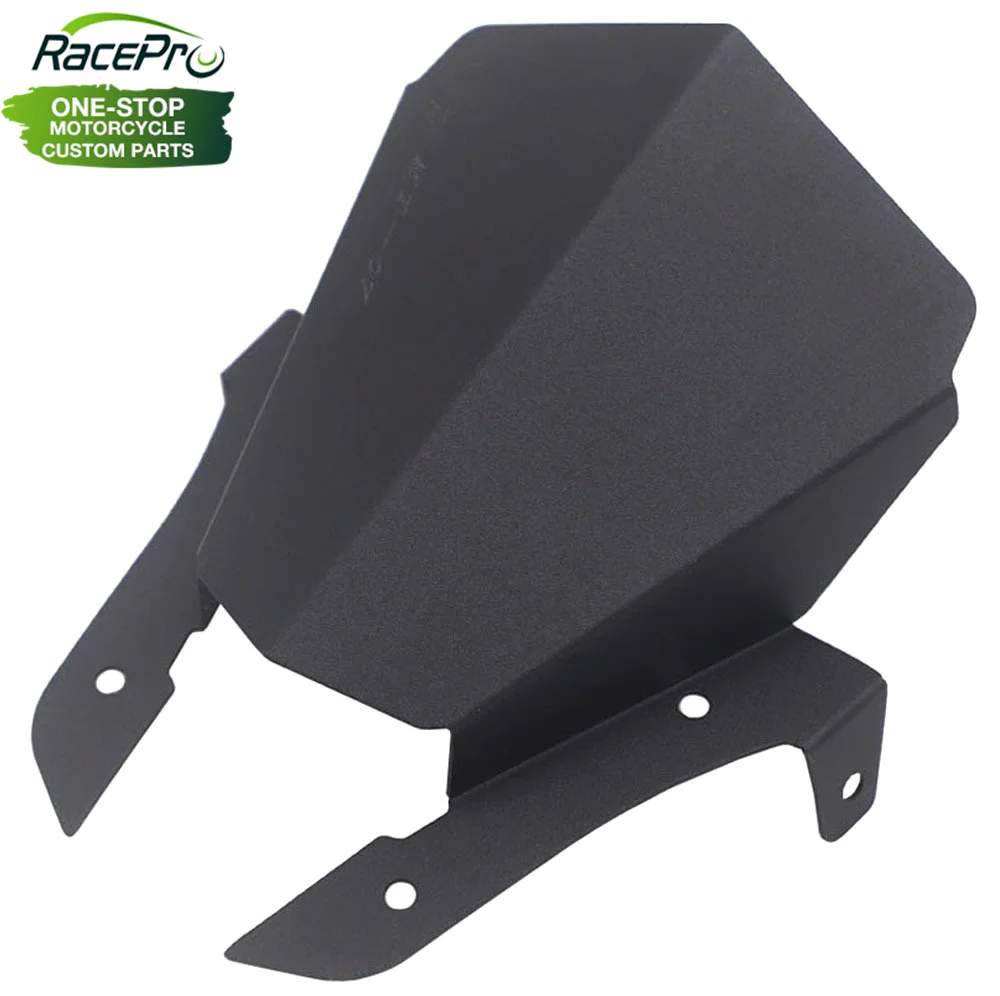 Motorcycle Windshield Motorbike Wind Deflector Windscreen Aluminum For YAMAHA MT07 MT 07 FZ07 FZ 07 2013 2014 2015 2016 2017