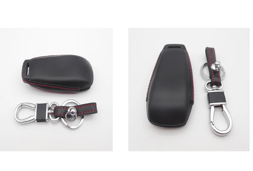 Genuine Leather Car Key Case Cover For Mercedes Benz AMG W203 W210 W211 W124 W202 W204 W205 W212 W176 C117 W213 X156 W246