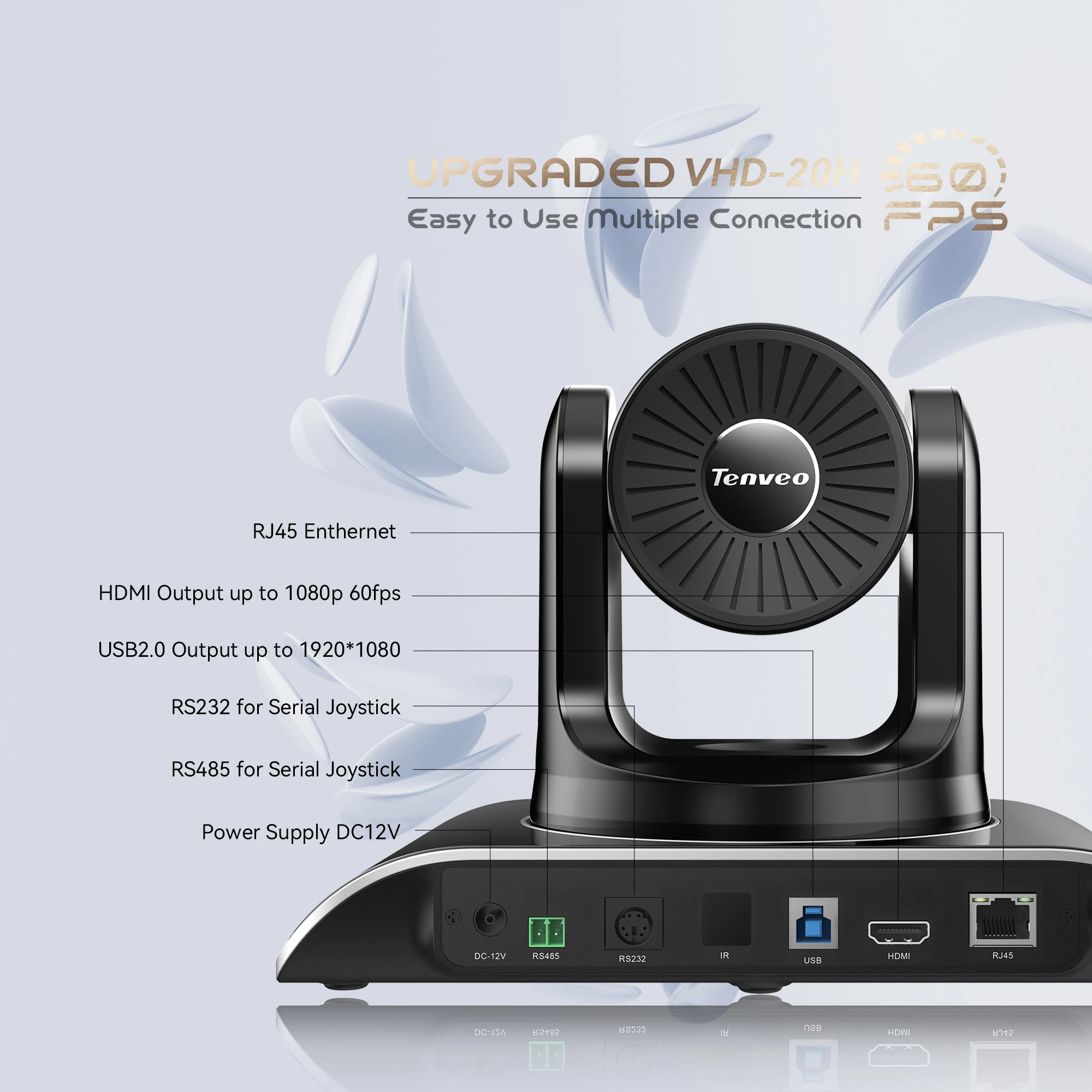 TEVO-VHD20H Professional Audio and Video Conference Solution 10x 20X 30x Zoom 4K UHD Conference Camera Ptz for Church