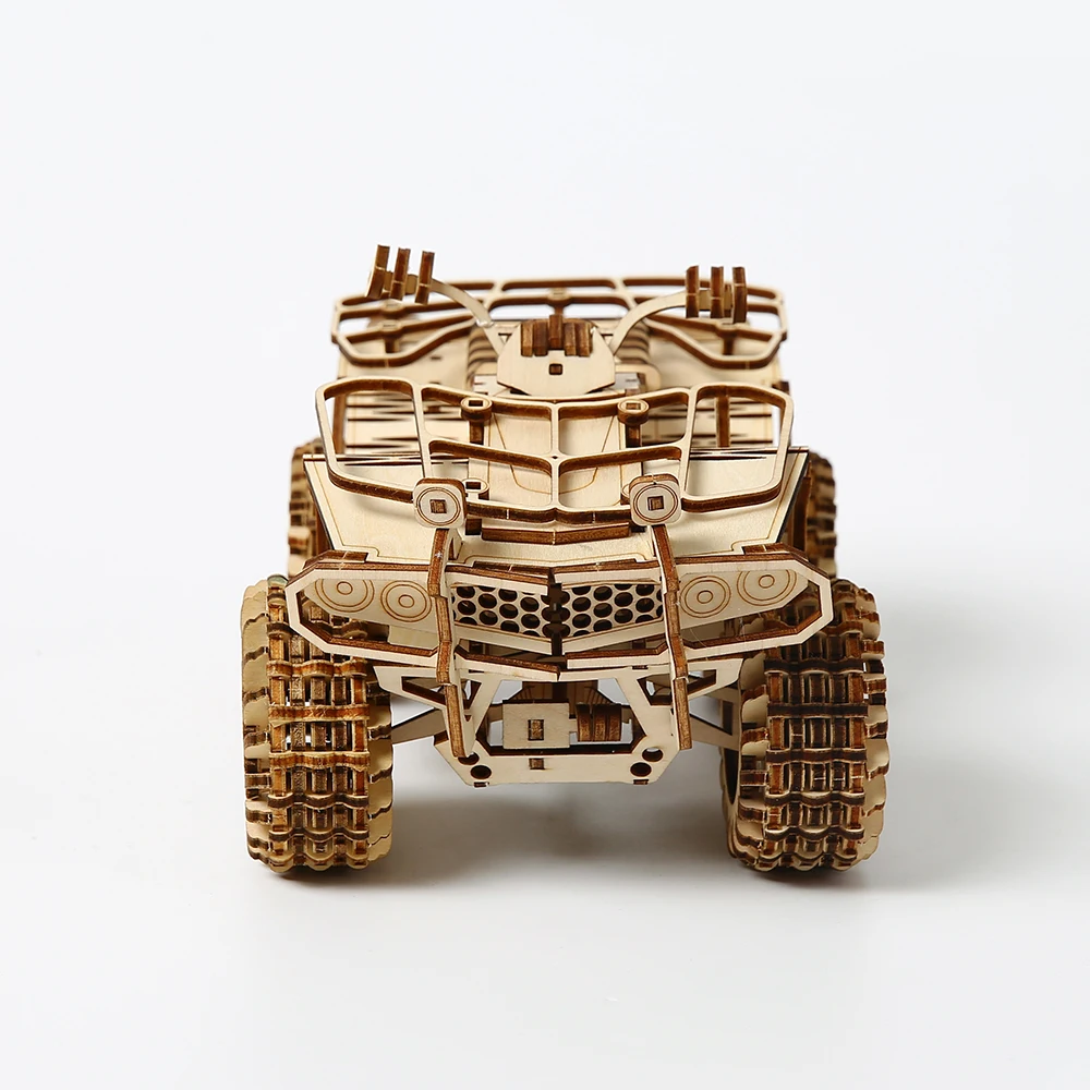 Wholesale plywood Wood Crafts DIY Beach buggy Wooden Puzzles For Adults