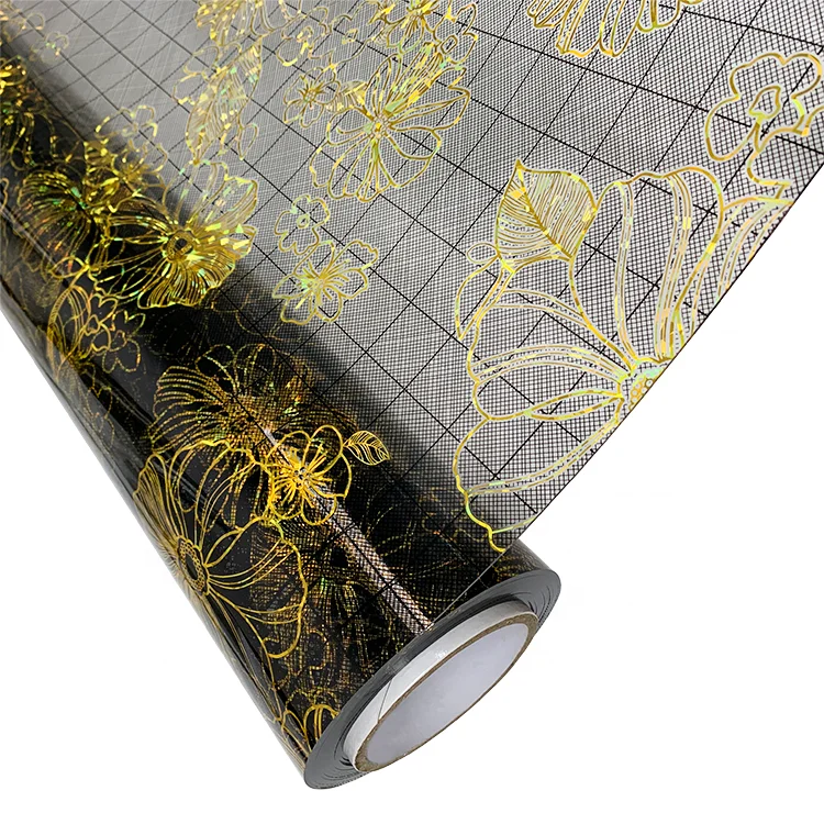 high quality laminated laser pritnted plastic table cloth roll for glass table