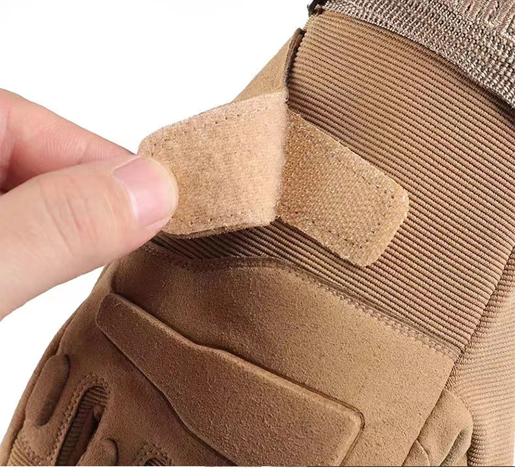 Sports Tactics Outdoor Camouflage Gloves Riding Gloves Protective Hard Shell Waterproof and Warm All Finger Outdoor Camping