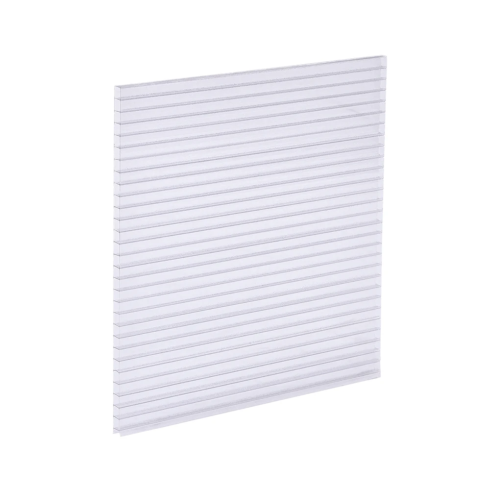 8mm 10mm 12mm polycarbonate cellular roof panel material transparent polycarbonate hollow sheet for greenhouse