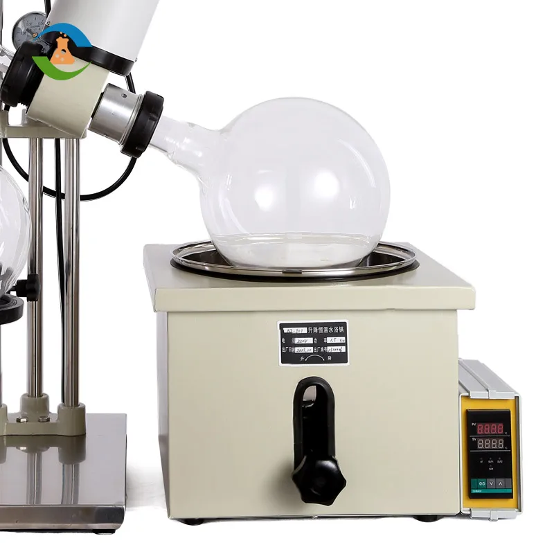 5L Vertical Rotary Evaporator With Vacuum Pump And Chiller As Optional