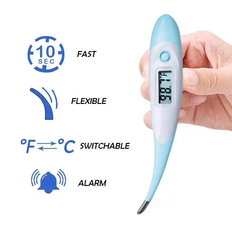 Oral Thermometer Disposable Probe Cover Sleeve Sheath for Digital Flexible Thermometer For Adult