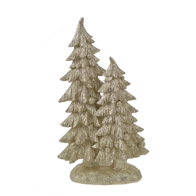 polyresin molds electroplate pine cone hanging Christmas items other home decoration supplies