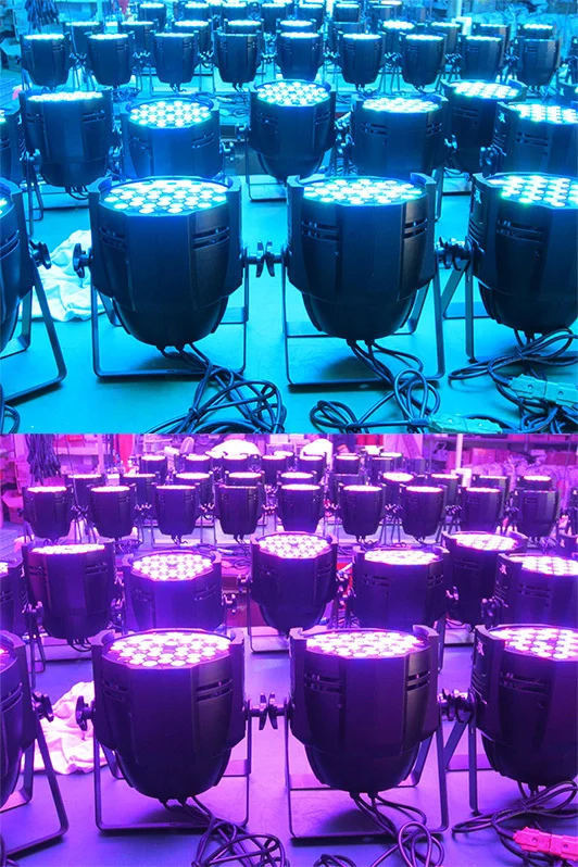 54x3w rgb dmx 512 led par lights hot sale dj 54pcs 3 in 1 par lighting