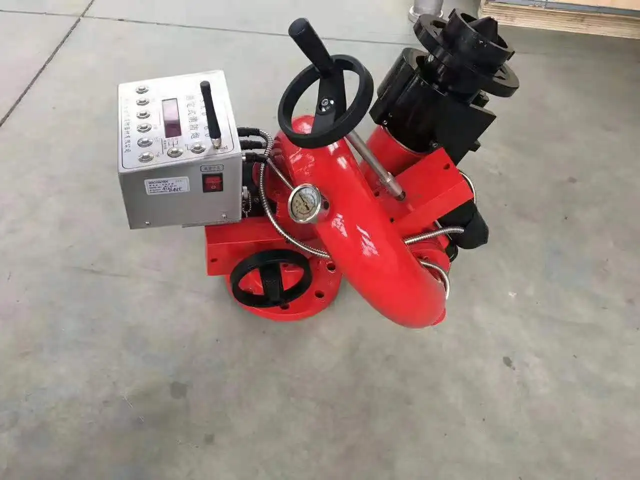 XHYXFire AL 10mm Flange Fixed 40L/s Fire fighting water monitor Fire fighting water cannon