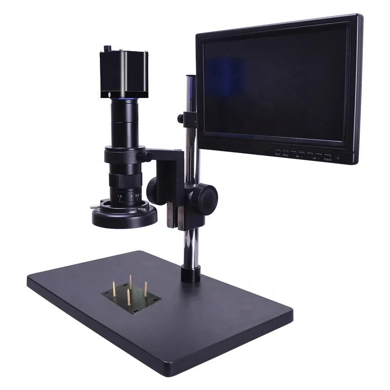  LED Adjustable Ring Lamp Microscope Digital Electronic for Mobile Phone Repairing ForClean Camera CCD CMOS