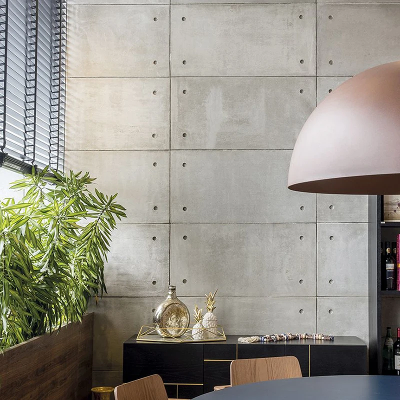 New design trends f fair faced concrete solid color 600*1200 large interior concrete wall tiles cement tiles for wall home decor