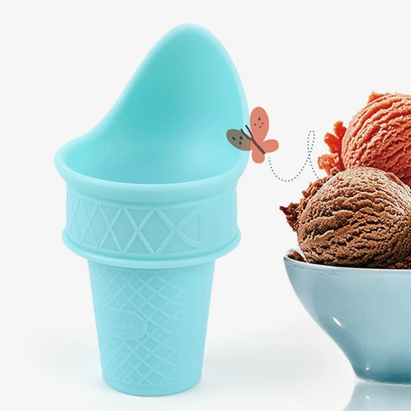 New Product Ideas 2024 Home and Kitchen ON SALE Plastic Ice Cream Scooper Ice Cream Stacks Spoon