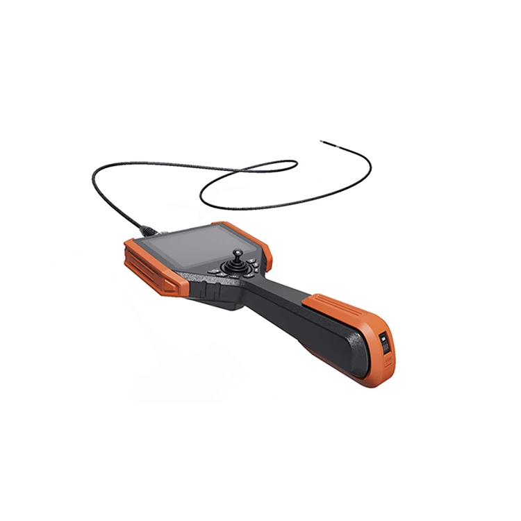 Portable Industrial Video Endoscope with 6mm Probe Lens, 3Mts Testing Cable, 360 Degree Joystick Articulation, 5 Inch LCD