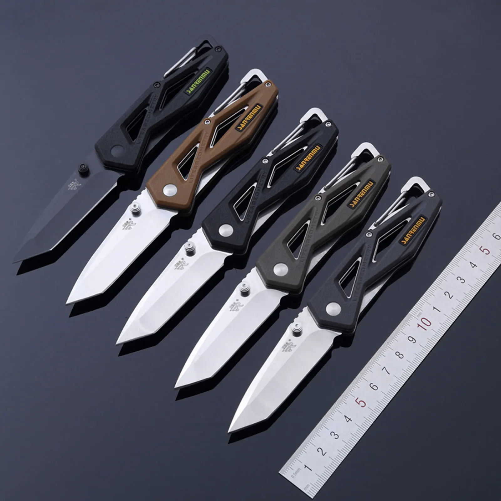 SANRENMU 7049 LTX-PH Multi-Functional EDC Tool Survival Camping Outdoor Pocket Folding Knife