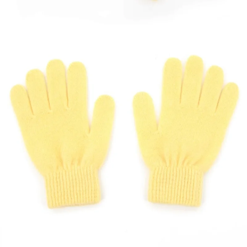 wholesale casual warm style super soft knitted cashmere gloves for unisex