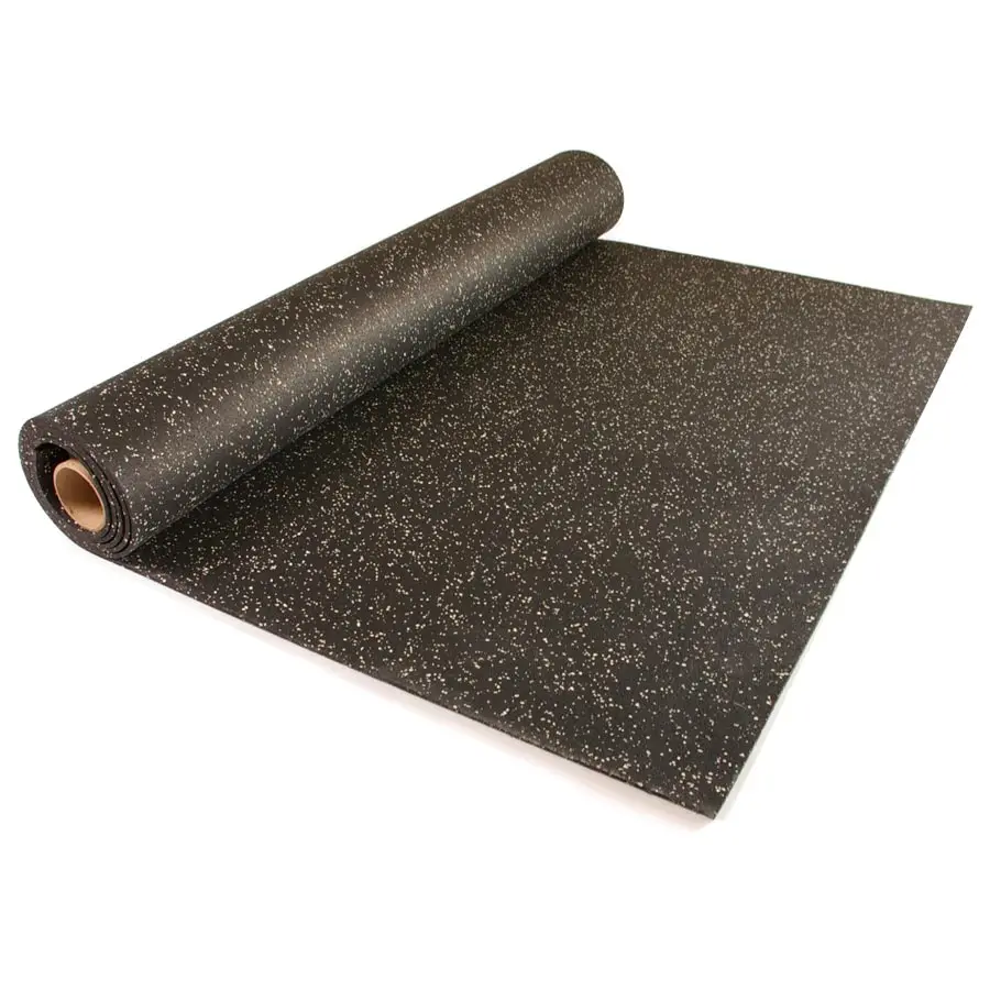 Competitive price rubber gym flooring roll rubber mat for crossfit