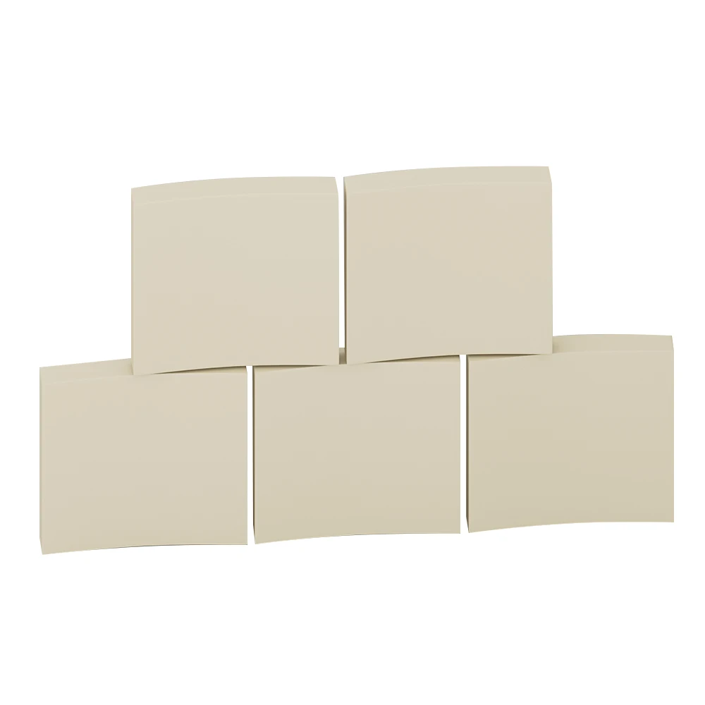 Lightest Samples Available 10mm Excellent Quality Wholesale Curved Square Aluminum Oxide Ceramics