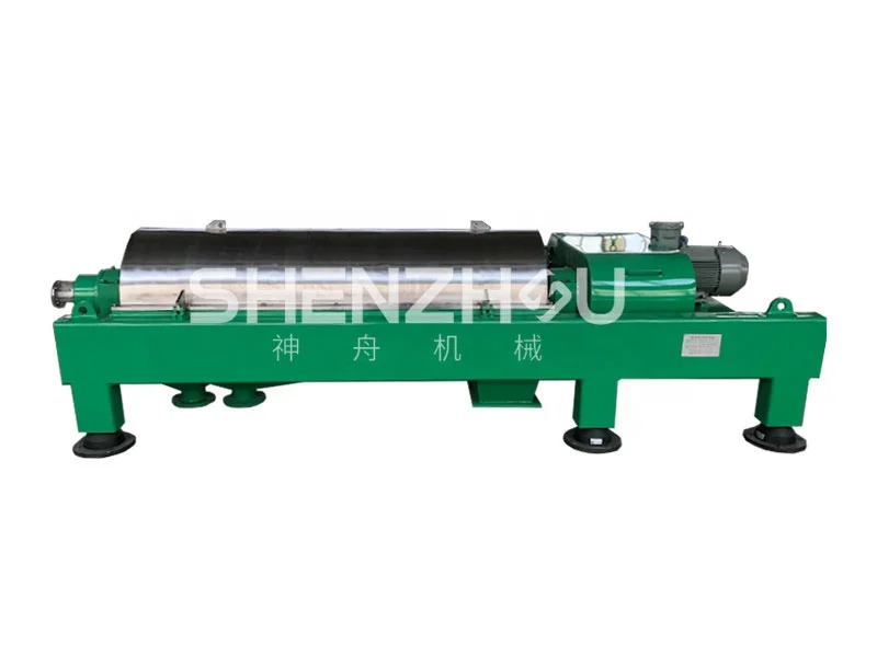 Horizontal decanter centrifuge for solid liquid separation automatic screw sedimentation discharging