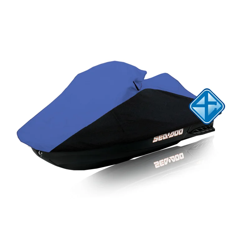 600D Black & Blue Waterproof jet Ski  PWC Cover