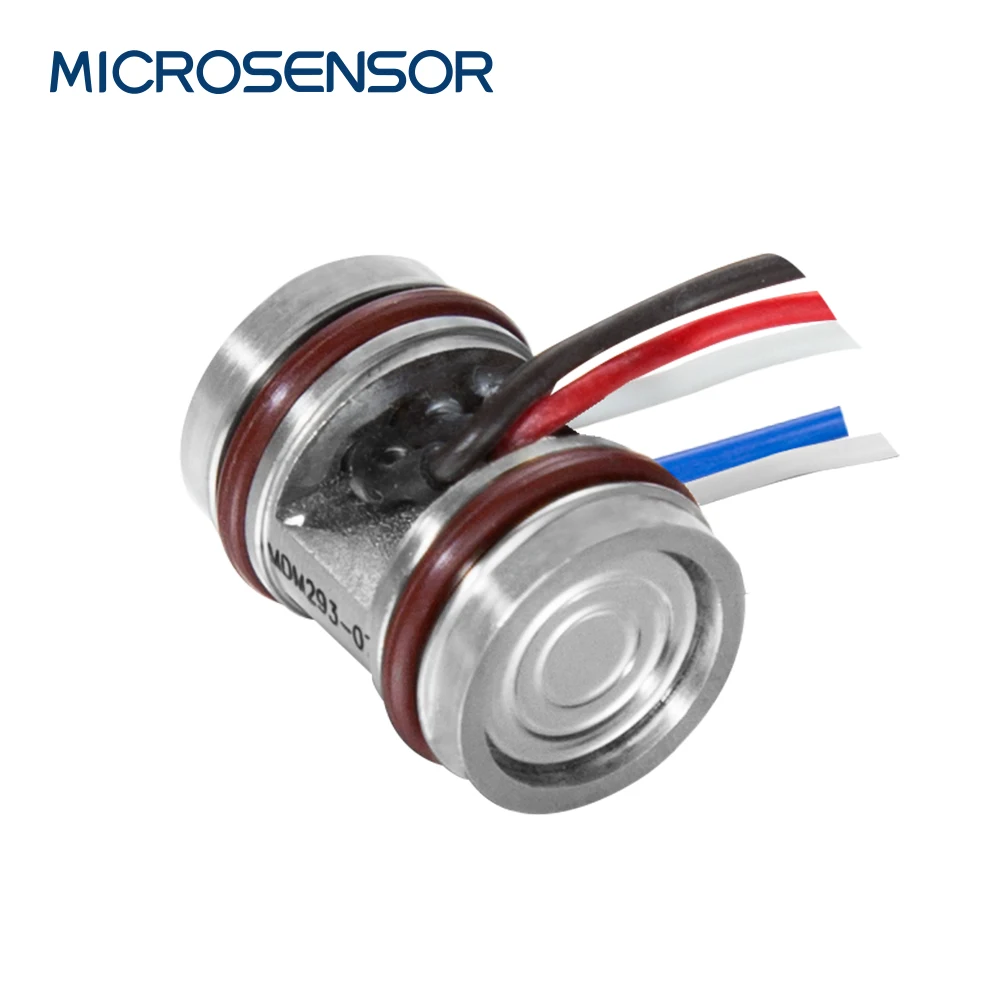 Microsensor OEM Differential Pressure Sensor Full Stainless Steel 316L MDM293 Liquid Gas I2C Digital Pressure Sensor