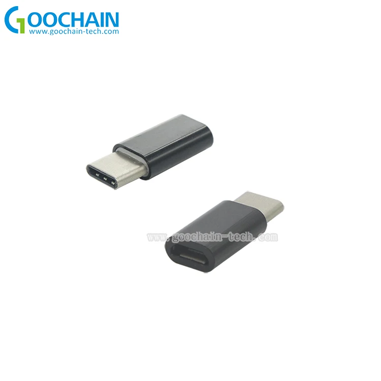 Оптовая продажа Micro USB мама к Type C Male адаптер USB-C кабель Type-c-преобразователь OTG для